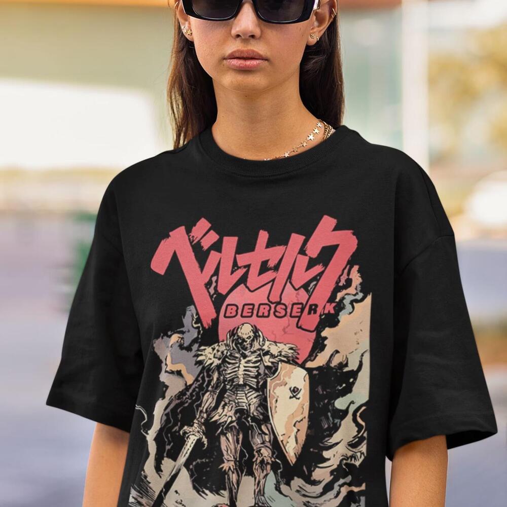 Unisex Skull Knight Shirt, Anime Special T-Shirt, Anime Manga, Anime Shirt